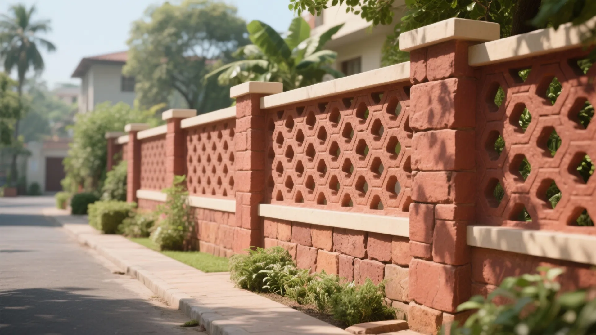 Laterite Jali Panels for Air and Light