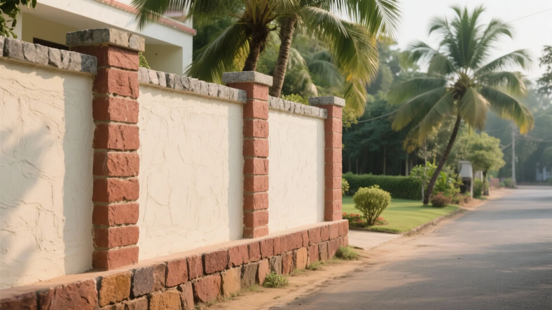 Laterite + Lime Plaster Layers