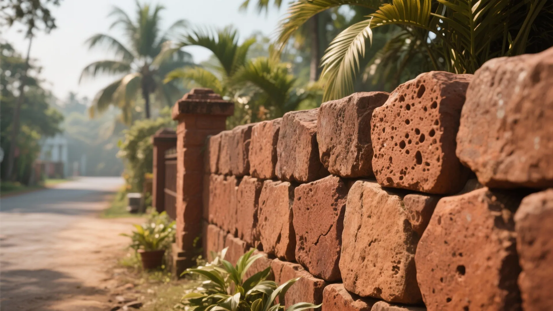 1. Traditional Laterite Stone Texture