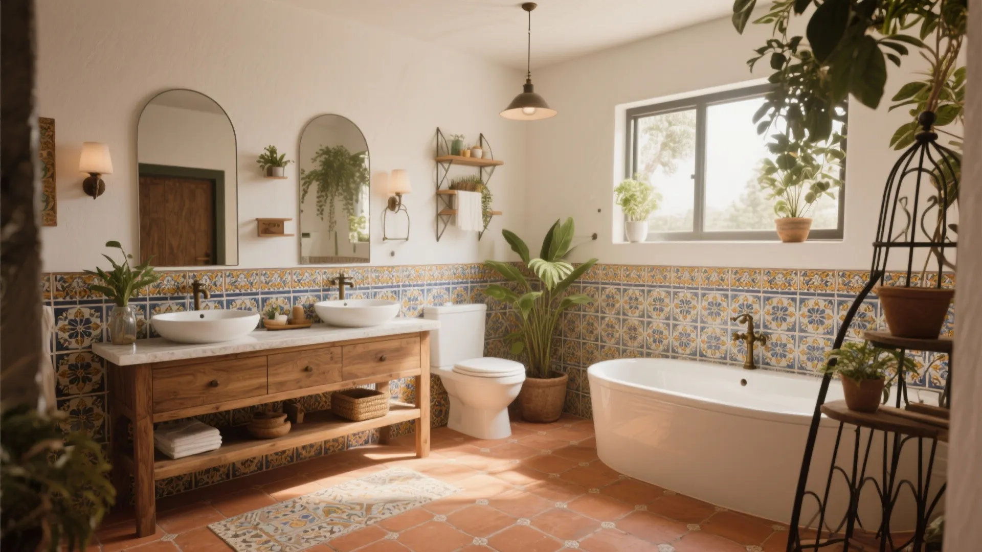 10 Latin Bathroom Design Ideas: Transform Your Space with Latin Charm: 10 Inspiring Bathroom Design Ideas