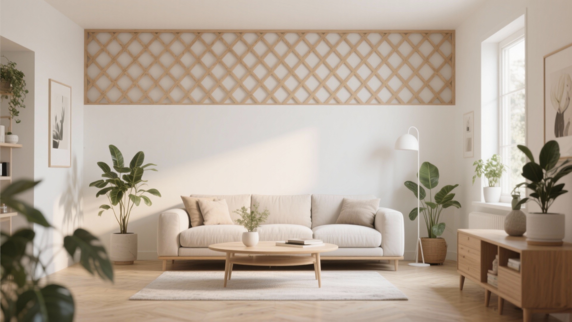 10 Living Room Half Wall Ideas
