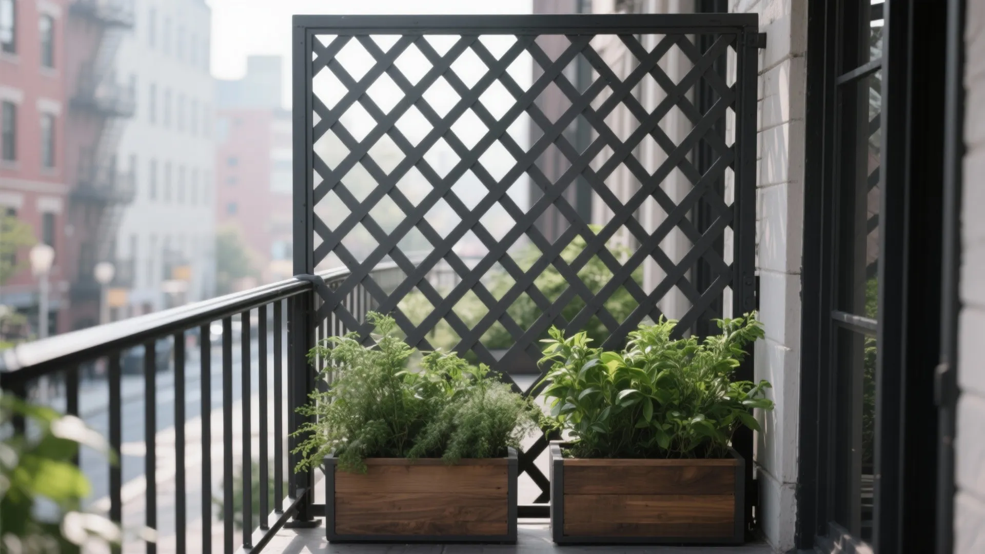 Decorative Lattice and Geometric Motifs for Privacy