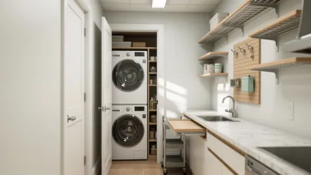 Very Small Laundry/Pantry Ideas: 5 Smart Fixes