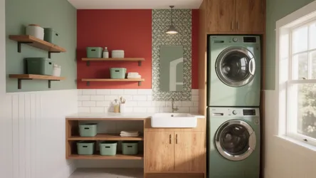 5 Laundry Room Accent Wall Ideas