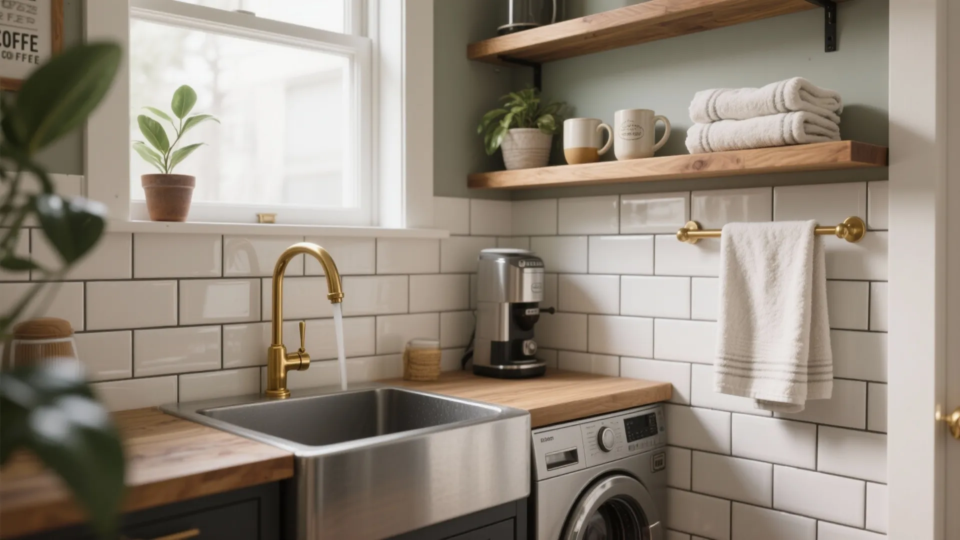 5 Backsplash Ideas for Laundry Sink: Practical, stylish and waterproof backsplash ideas I’ve used in small laundry nooks