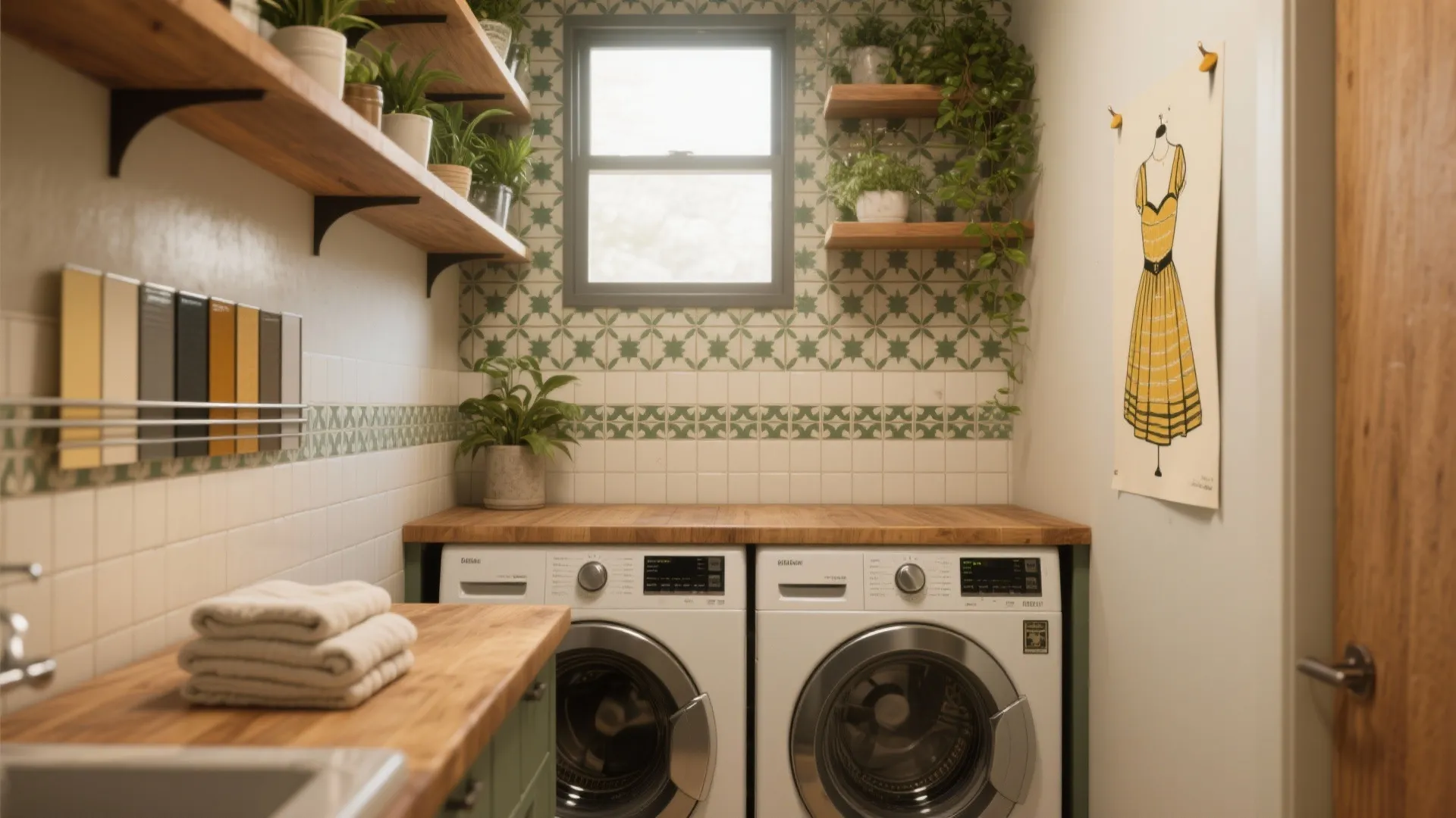 Laundry Room Backsplash Ideas: 5 Creative Picks: Practical, stylish and budget-friendly backsplash ideas for small laundry rooms from a seasoned designer