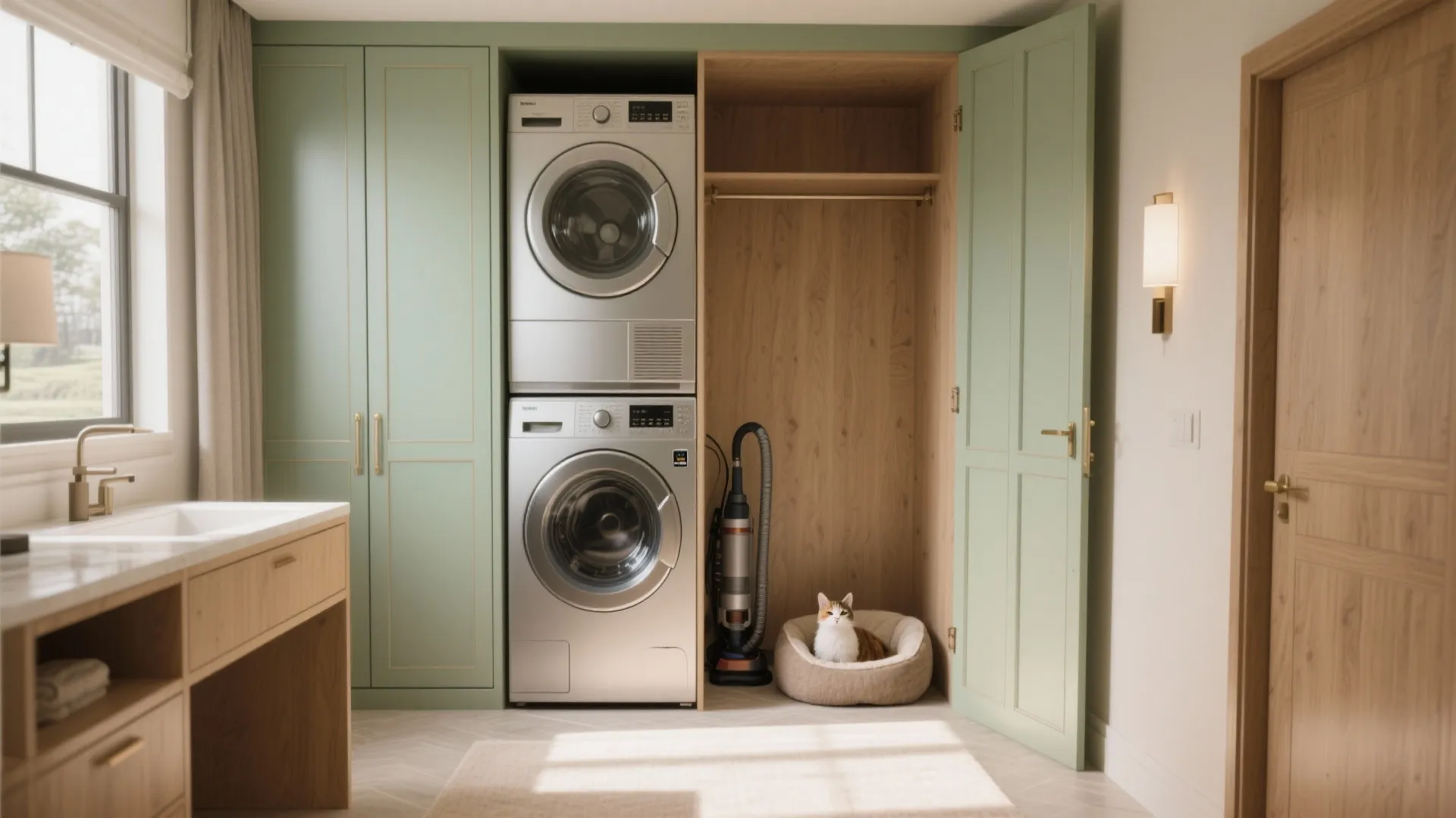 Laundry Room Ideas with Cabinets — 5 Smart Designs: Small laundry, big impact: cabinet ideas that save space and add style