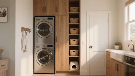 5 Laundry Cabinet Ideas for Small Spaces