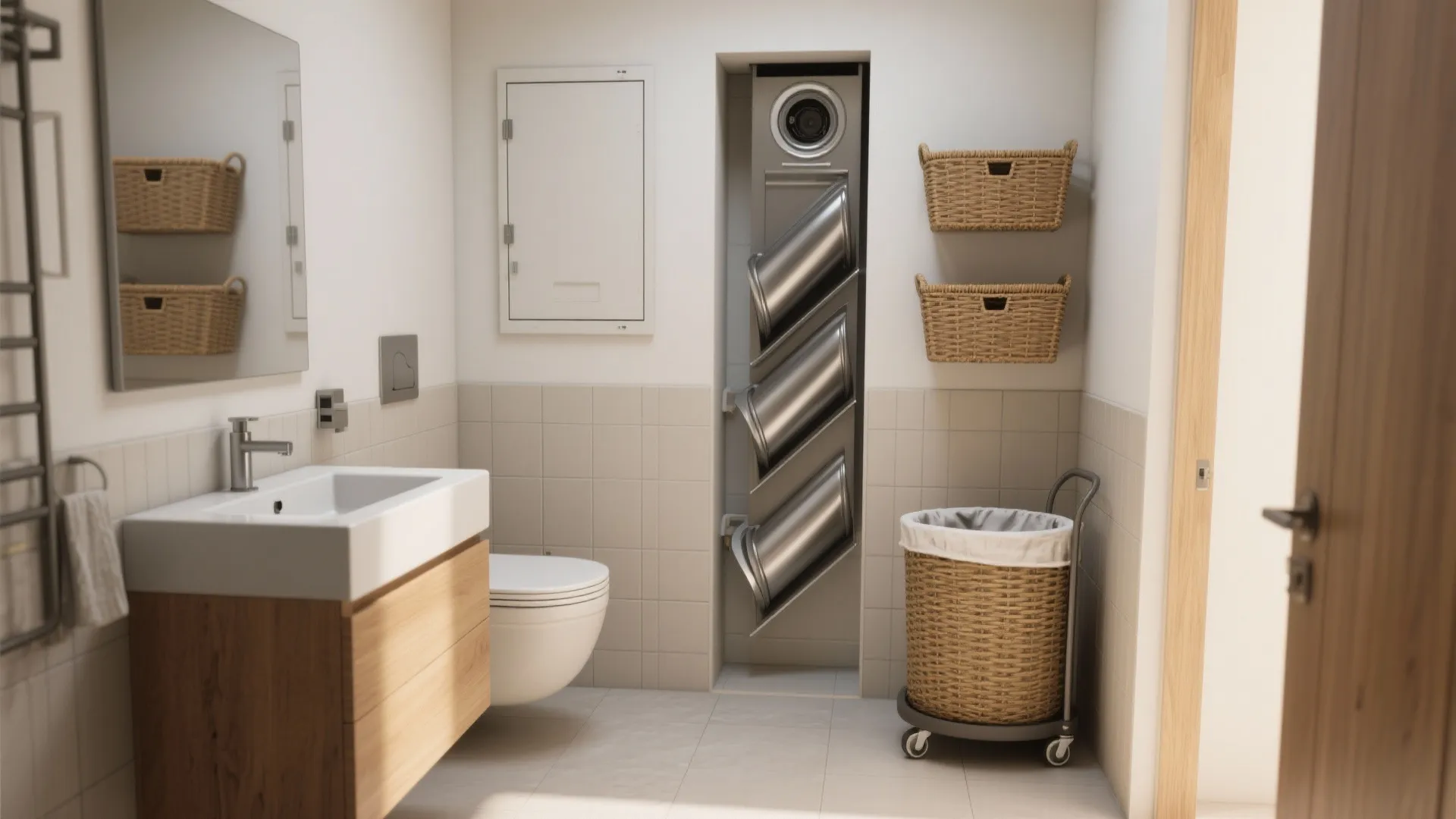 5 Bathroom Laundry Chute Ideas for Small Homes: Creative, practical chute ideas I use to save space and simplify laundry in compact bathrooms