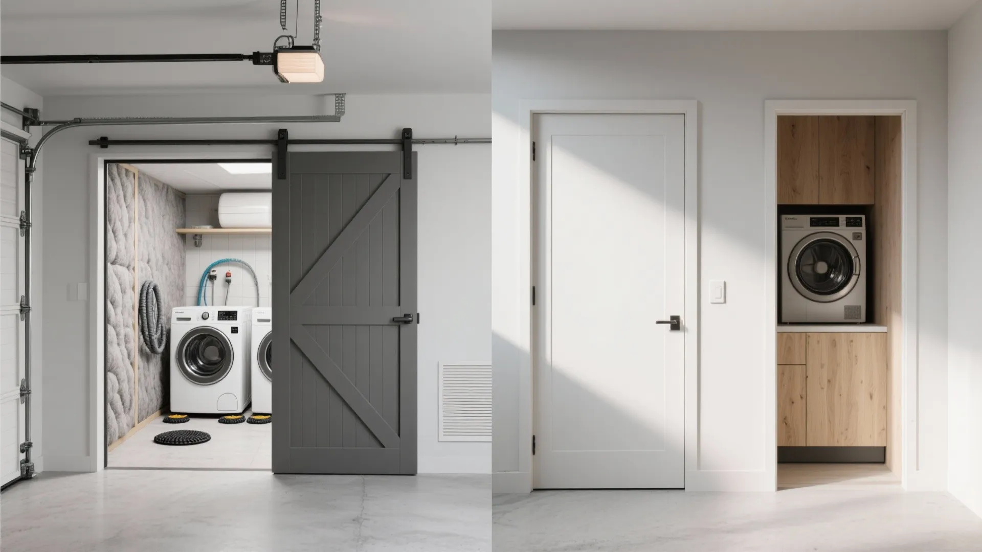 Idea 2: Hide the Hustle With Smart Doors and Sound Control