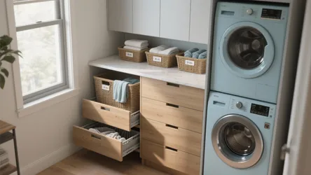 10 Laundry Folding Station Ideas for Small Spaces