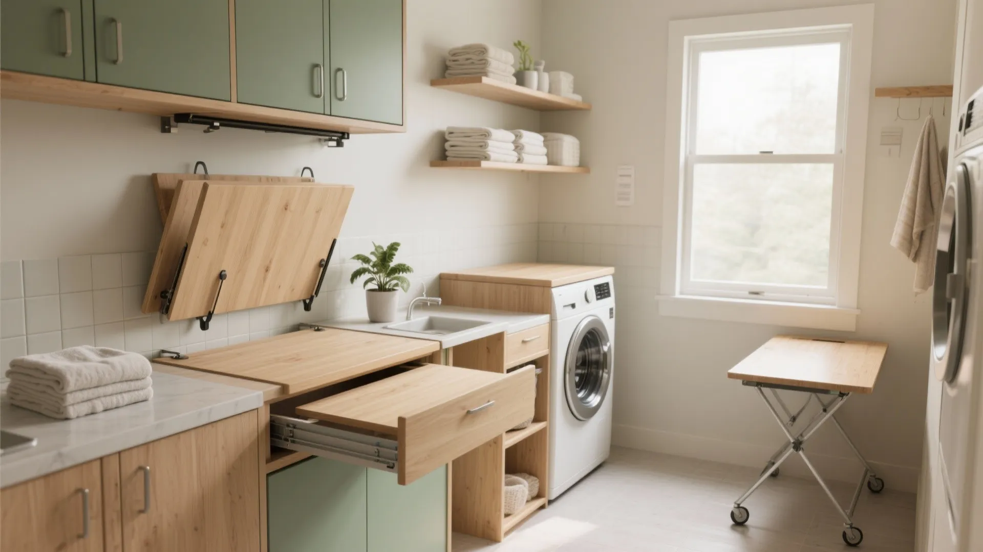 Laundry Folding Table Ideas: 5 Smart Designs: Five practical and stylish laundry folding table ideas to maximize small spaces, speed up chores, and fit any budget—told from a designer who’s learned the hard way.