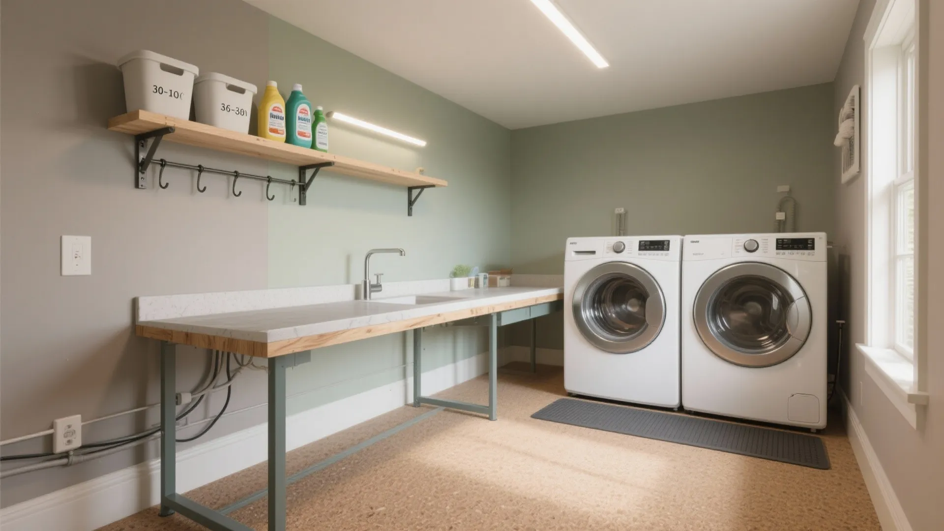 DIY Laundry Folding Table: Space-Saving Solution for Any Home: 1 Minute to a Custom Laundry Folding Table for Busy Lifestyles