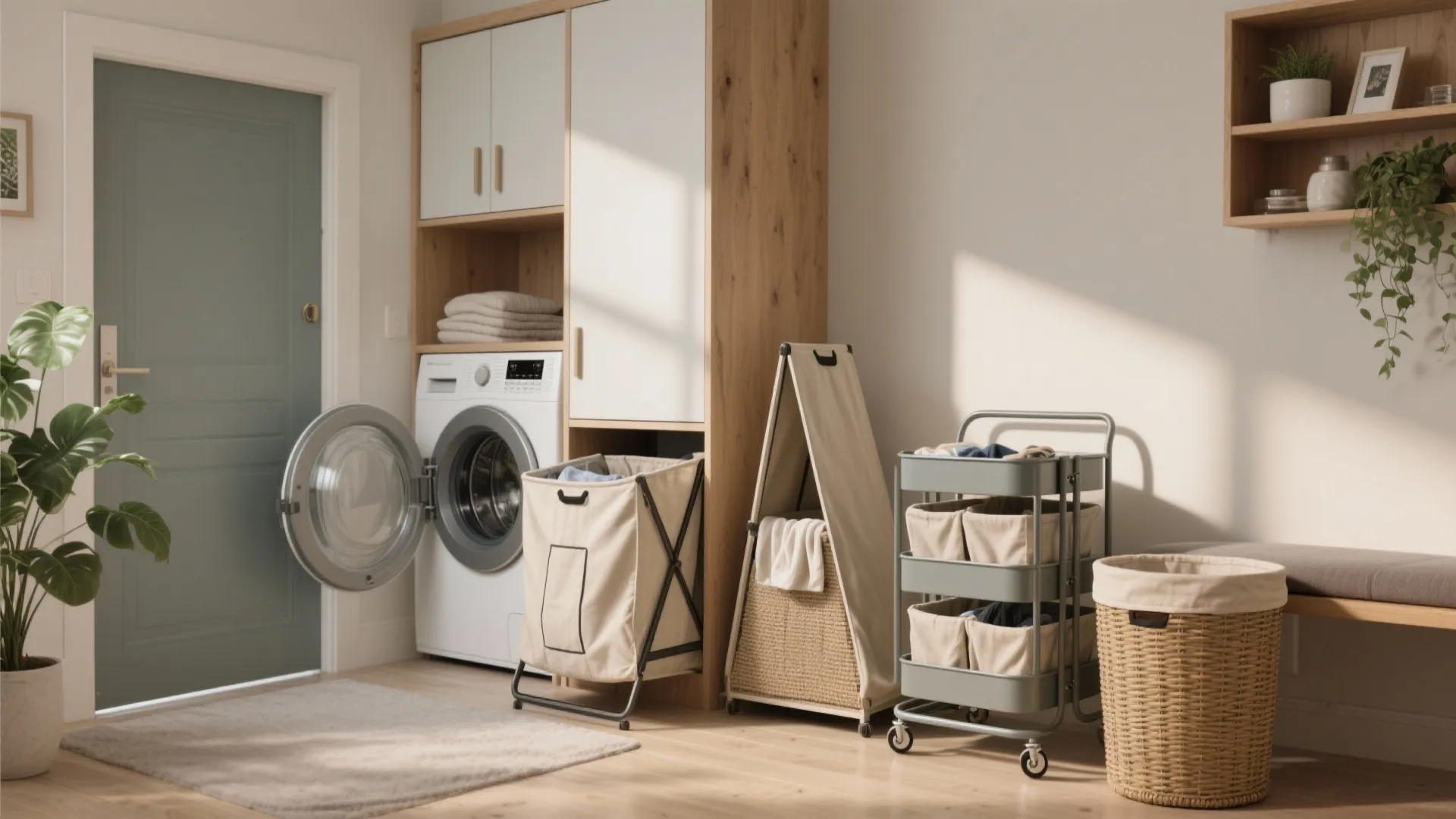 10 Laundry Hampers Ideas for Small Spaces