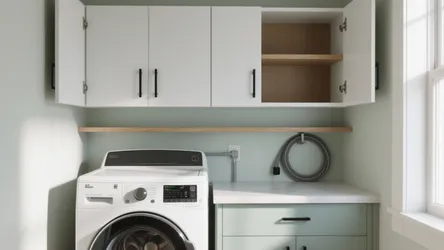 5 cabinets small laundry room ideas with top loading washer