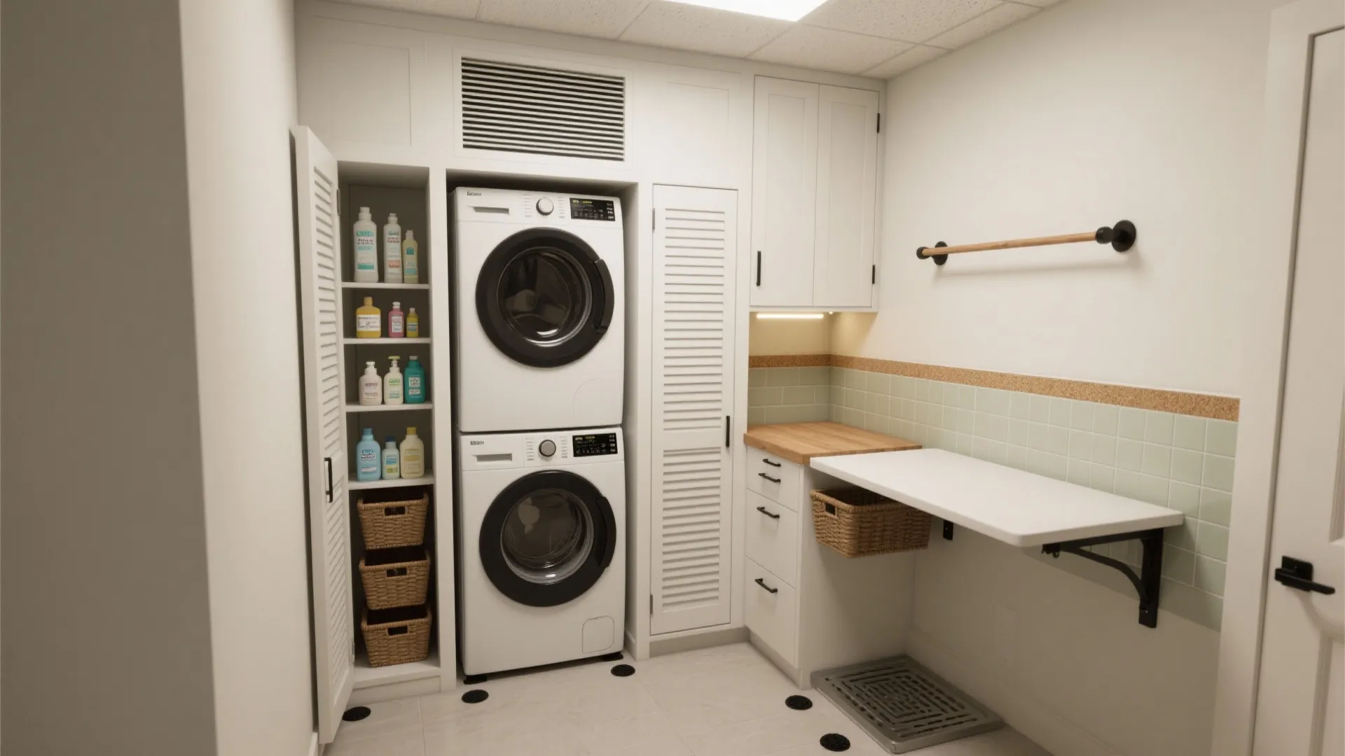 5 Laundry Room with Stacked Washer and Dryer Ideas: Space-savvy, stylish, and real-life tested ways to make your stacked laundry corner work harder (and look better).