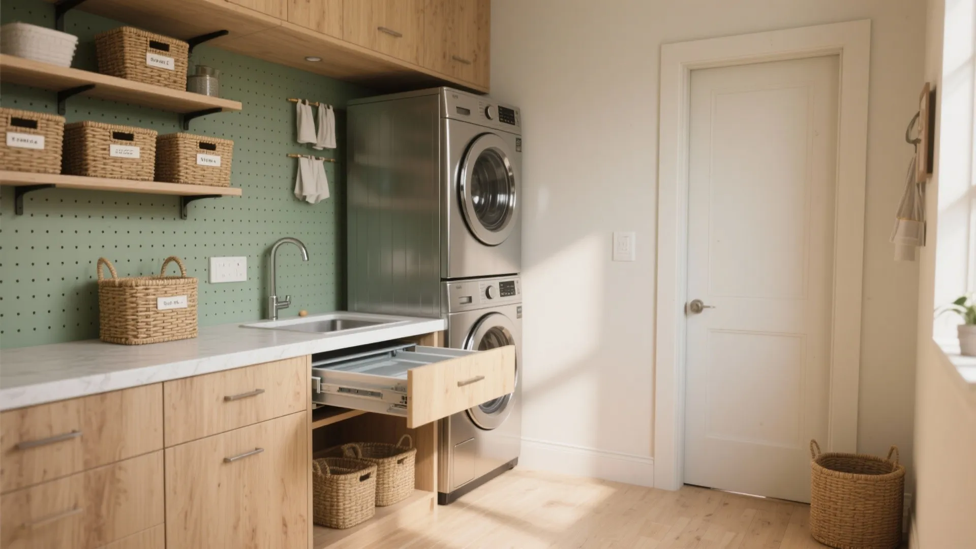 5 Laundry Room Storage Ideas for Small Spaces