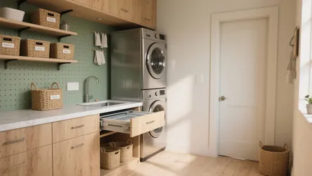 5 Laundry Room Storage Ideas for Small Spaces
