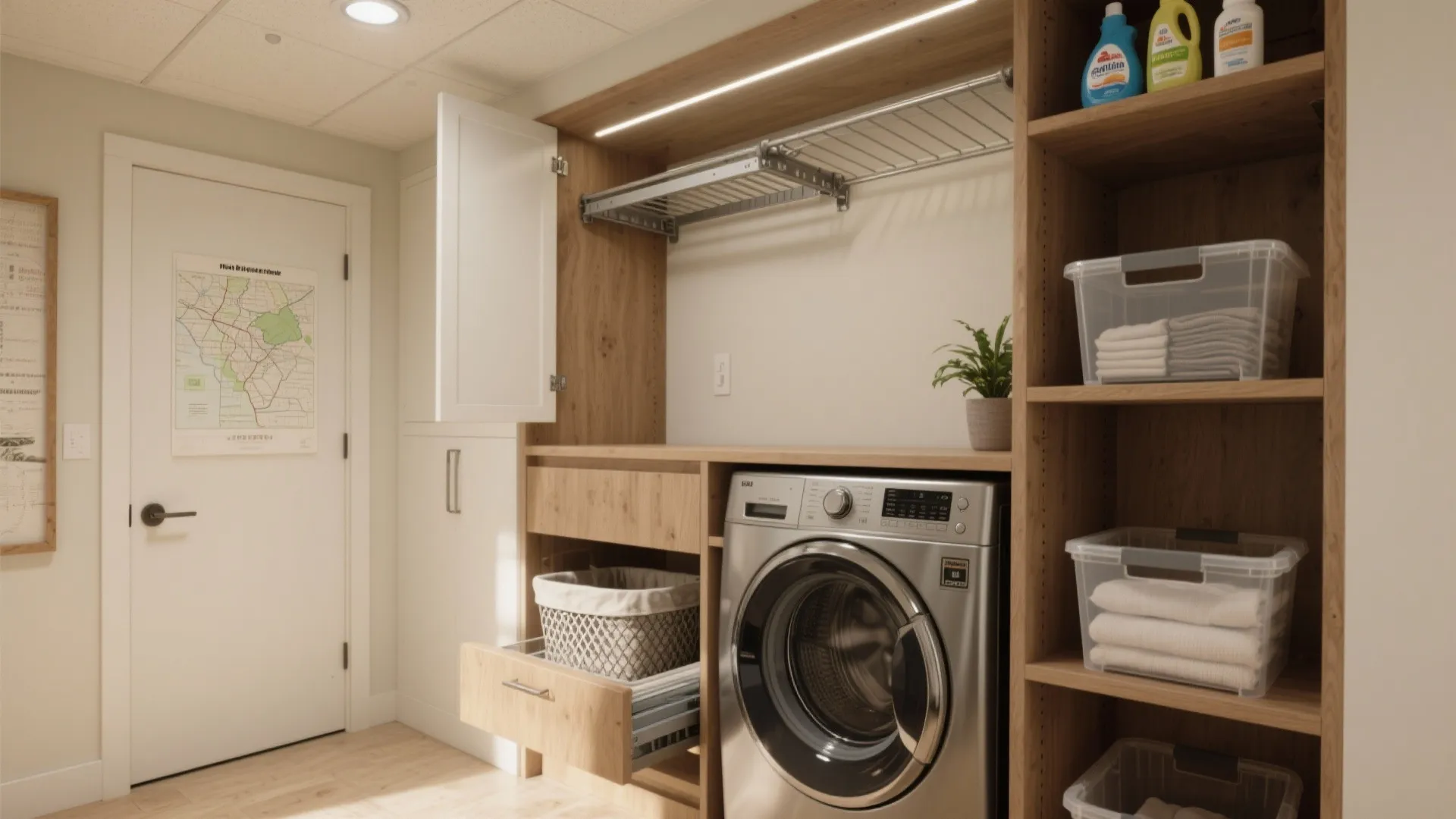 5 Laundry Closet Organization Ideas for Small Spaces