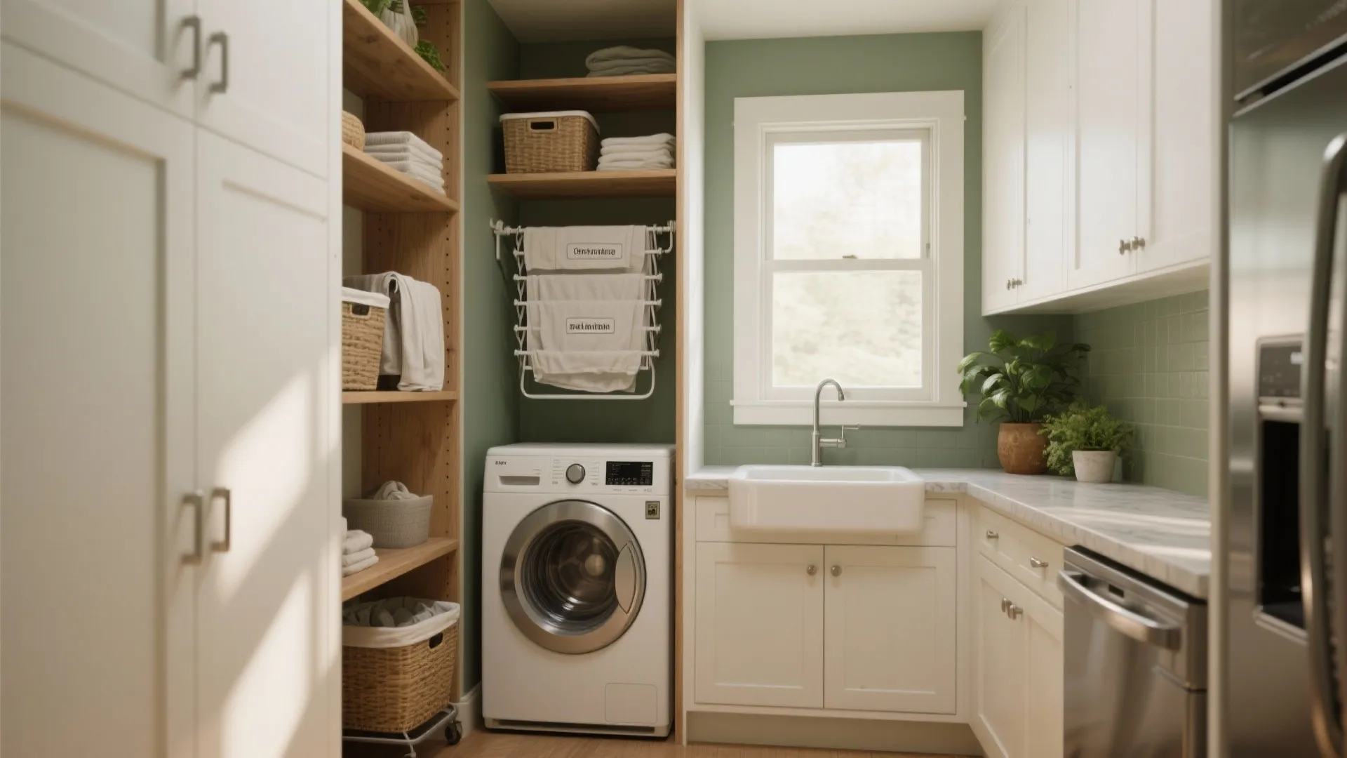 Organizing Laundry Room Ideas: 5 Smart Tips: Small-space, big-impact organizing laundry room ideas from a pro designer