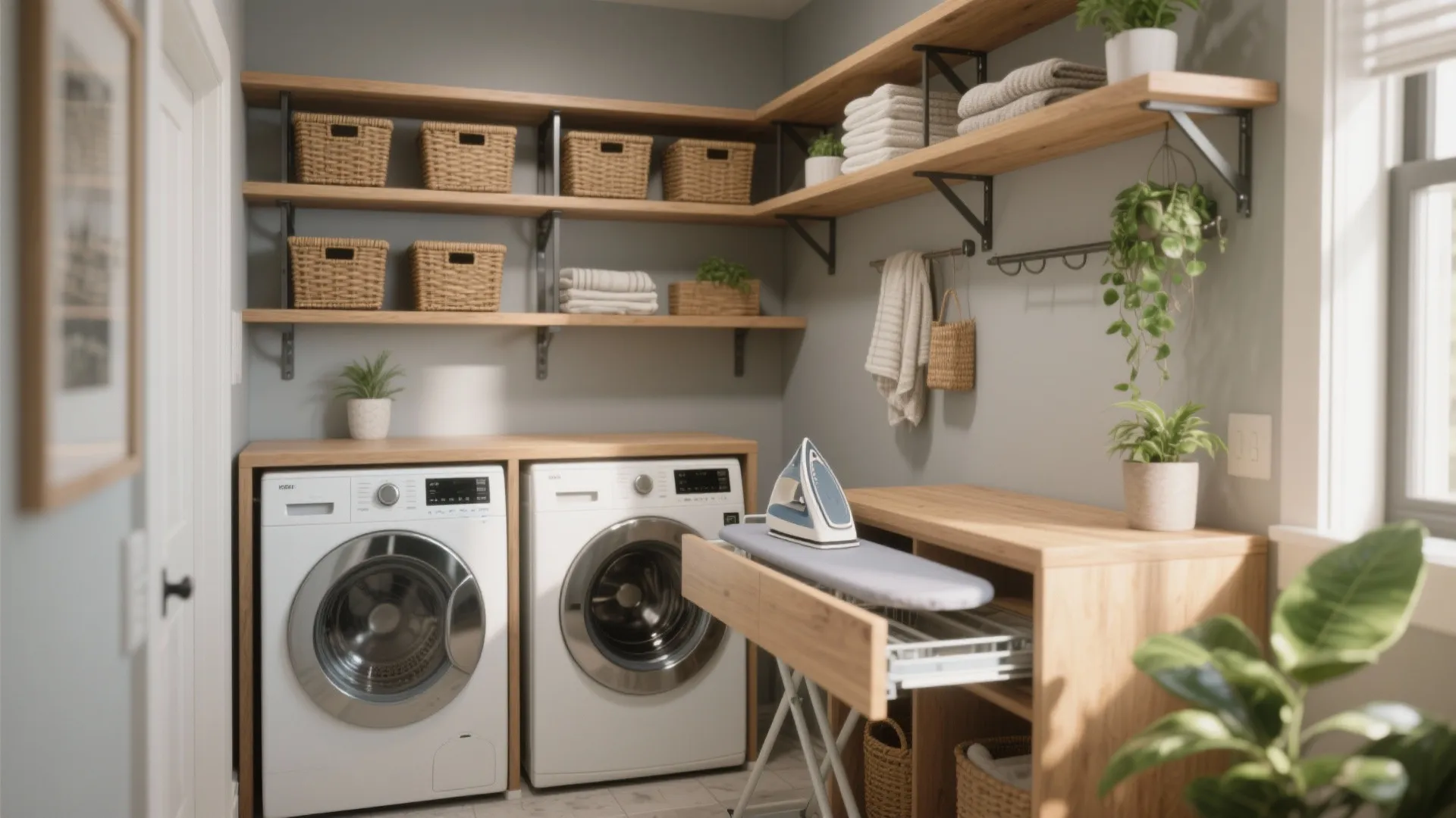 5 Shelf Ideas for Small Laundry Rooms: Practical, budget-friendly shelving solutions to maximize storage in tiny laundry spaces