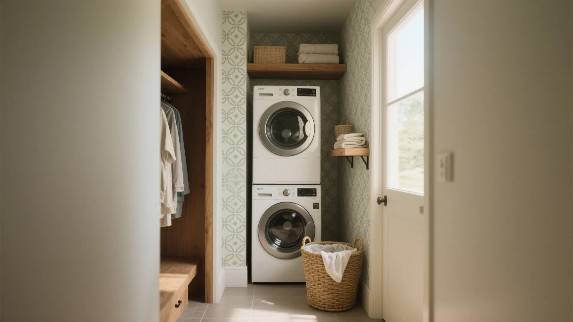 Laundry Room Wallpaper Ideas: 5 Small-Space Picks