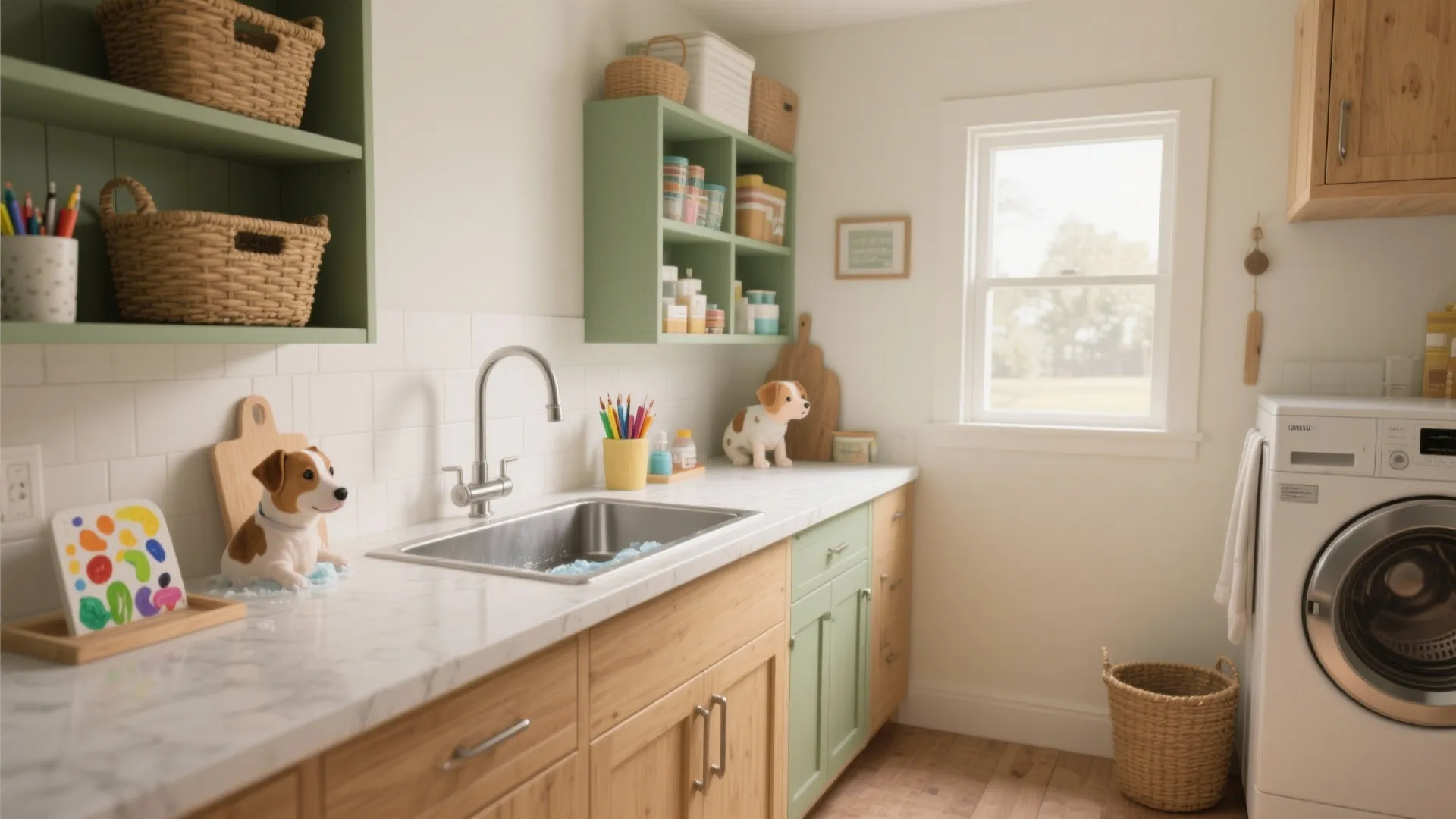 Laundry Room Sink Cabinet Ideas: 5 Practical Designs: Smart, space-saving sink cabinet ideas I use in tight laundry rooms — with budget tips and real-life fixes