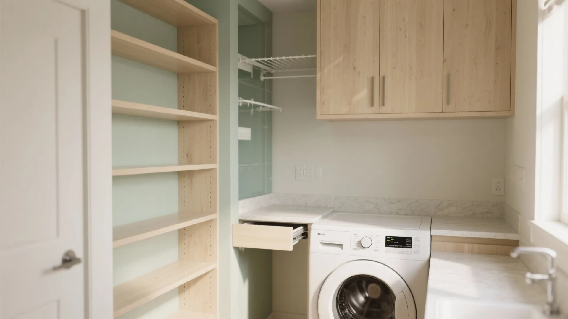 5 Small Laundry Room Ideas with Top-Loading Washer Shelves: A senior interior designer’s practical shelf strategies for tiny laundry rooms that still use a top-loading washer—smart, stylish, and budget-aware.