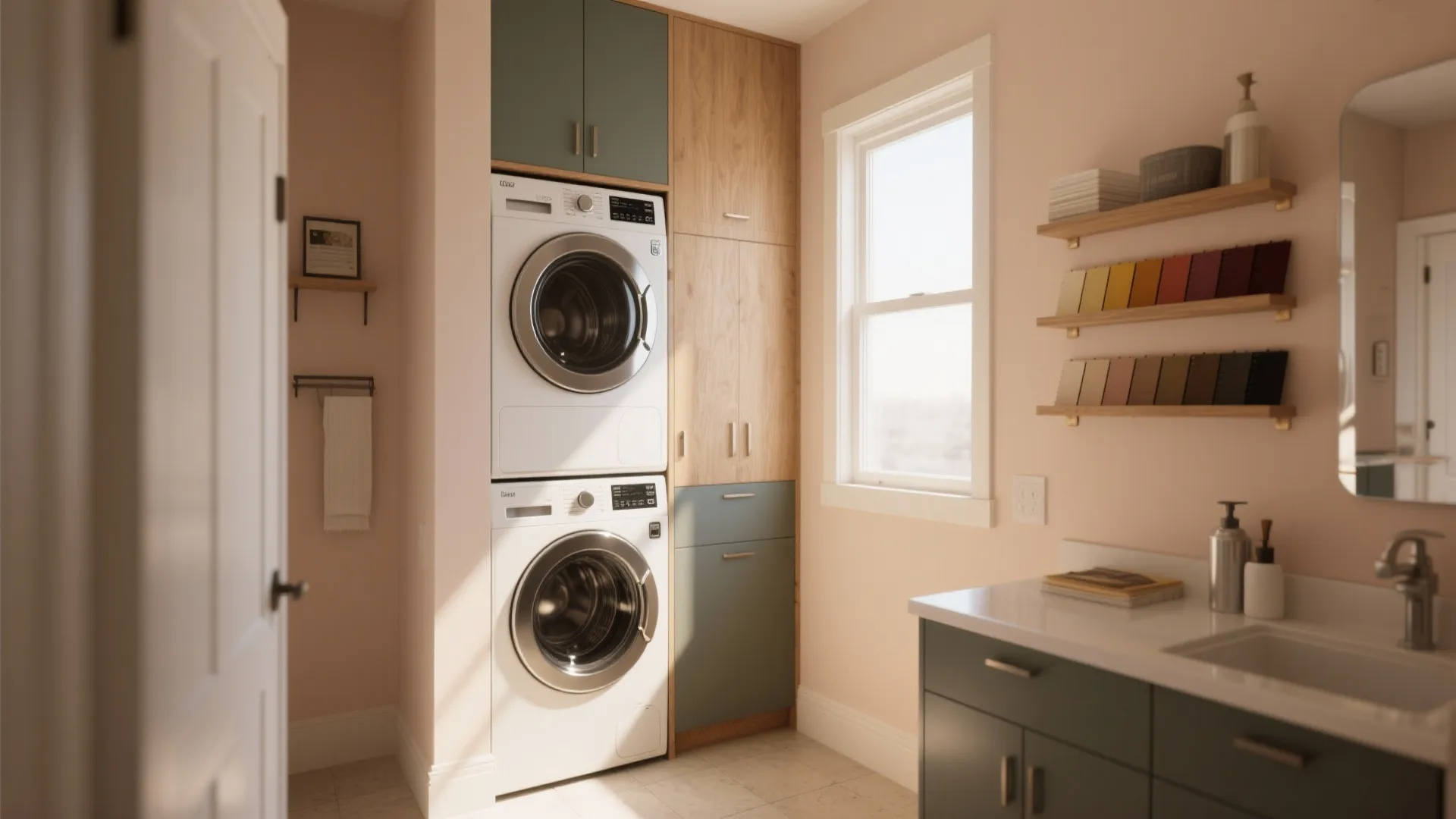 Laundry Room Paint Ideas: 5 Inspiring Colors: Practical, small-space paint ideas that transform cramped laundry nooks into bright, calm, or boldly stylish rooms