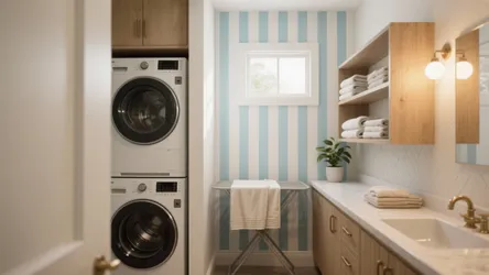 5 Small Laundry Room Wallpaper Ideas