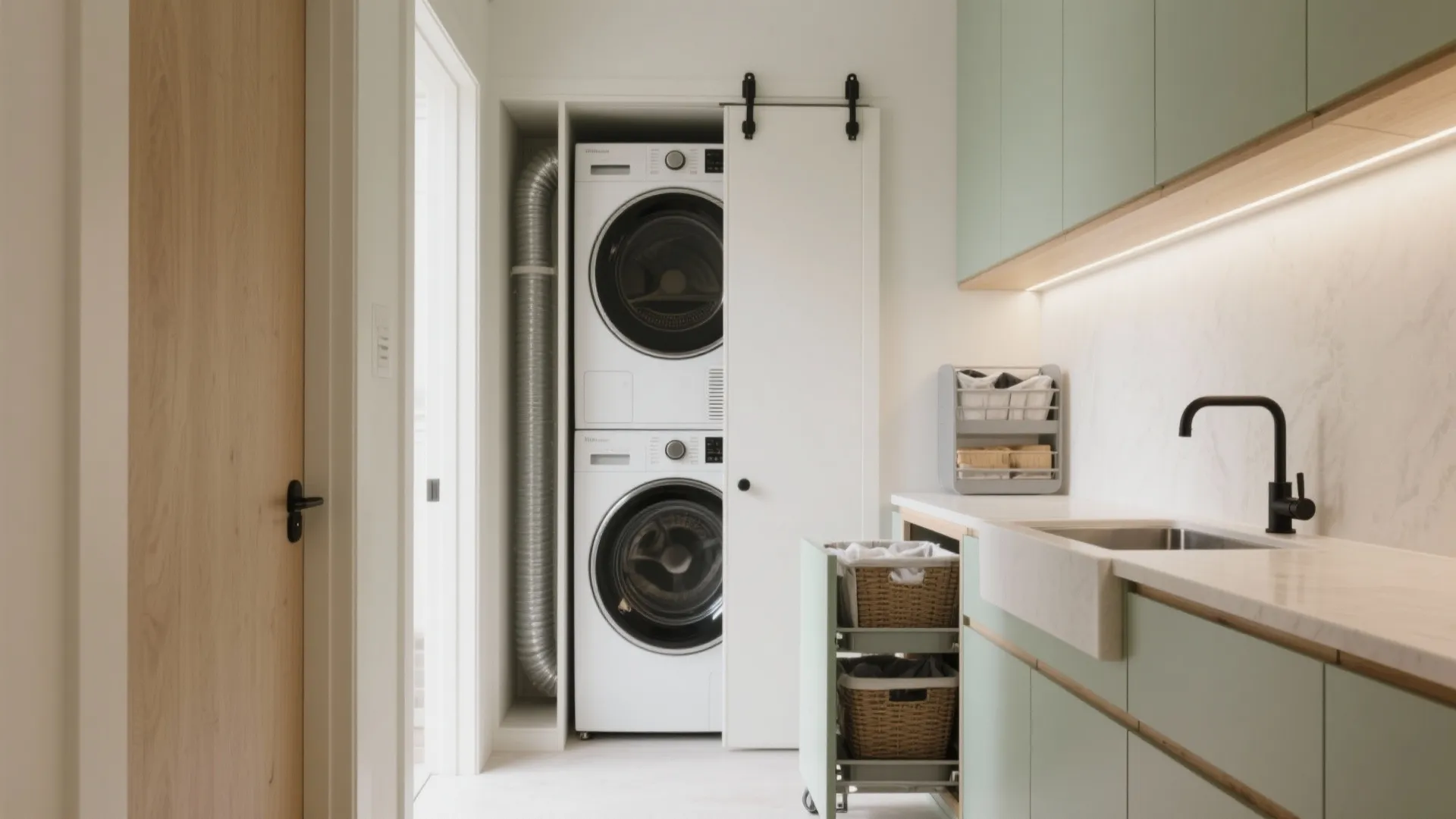 5 Small Laundry Room Ideas with Stackables: Clever ways I squeeze style, storage, and sanity around a stackable washer–dryer in tiny homes