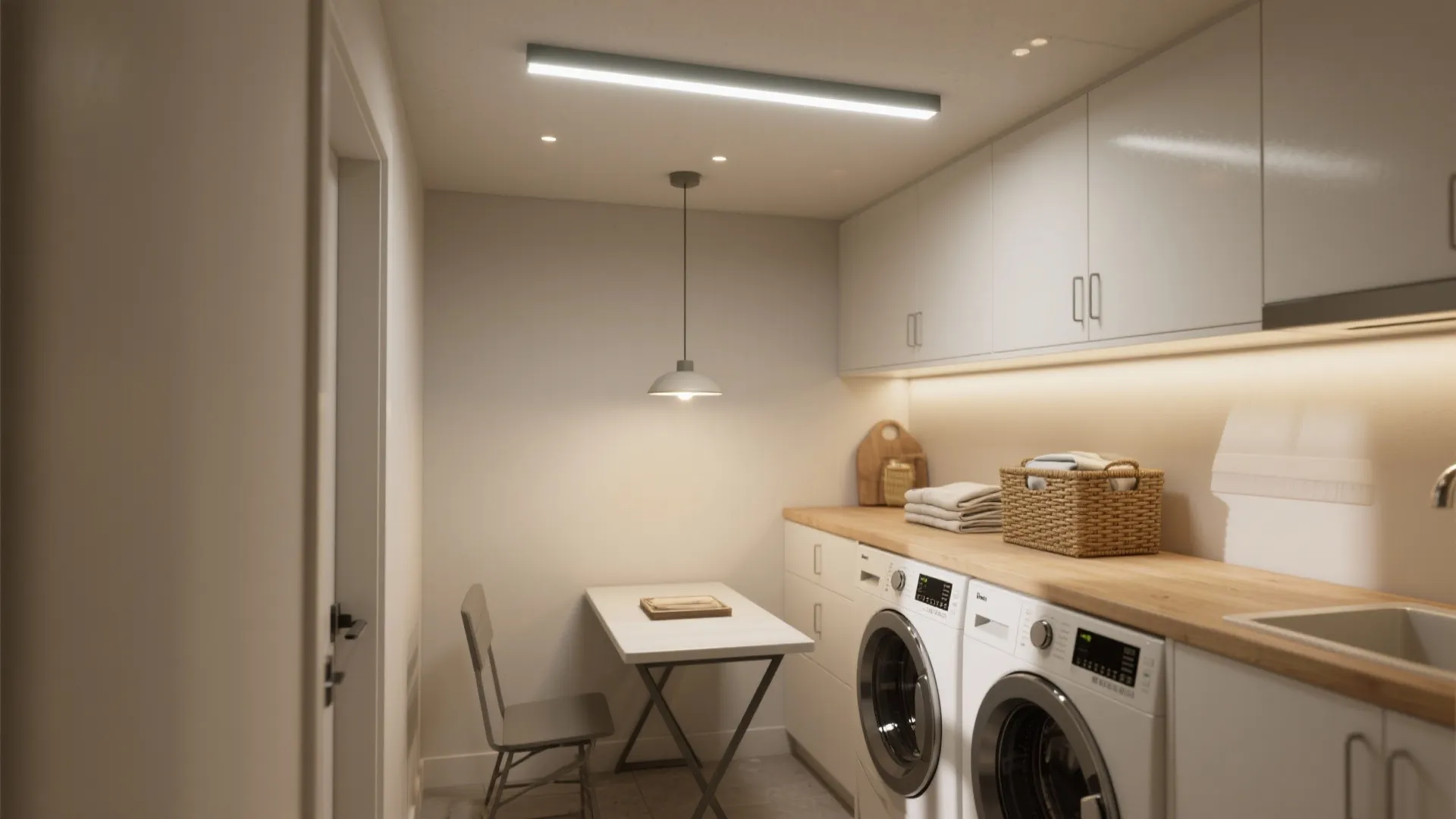 5 Bright Ideas for Laundry Room LED Light Fixtures