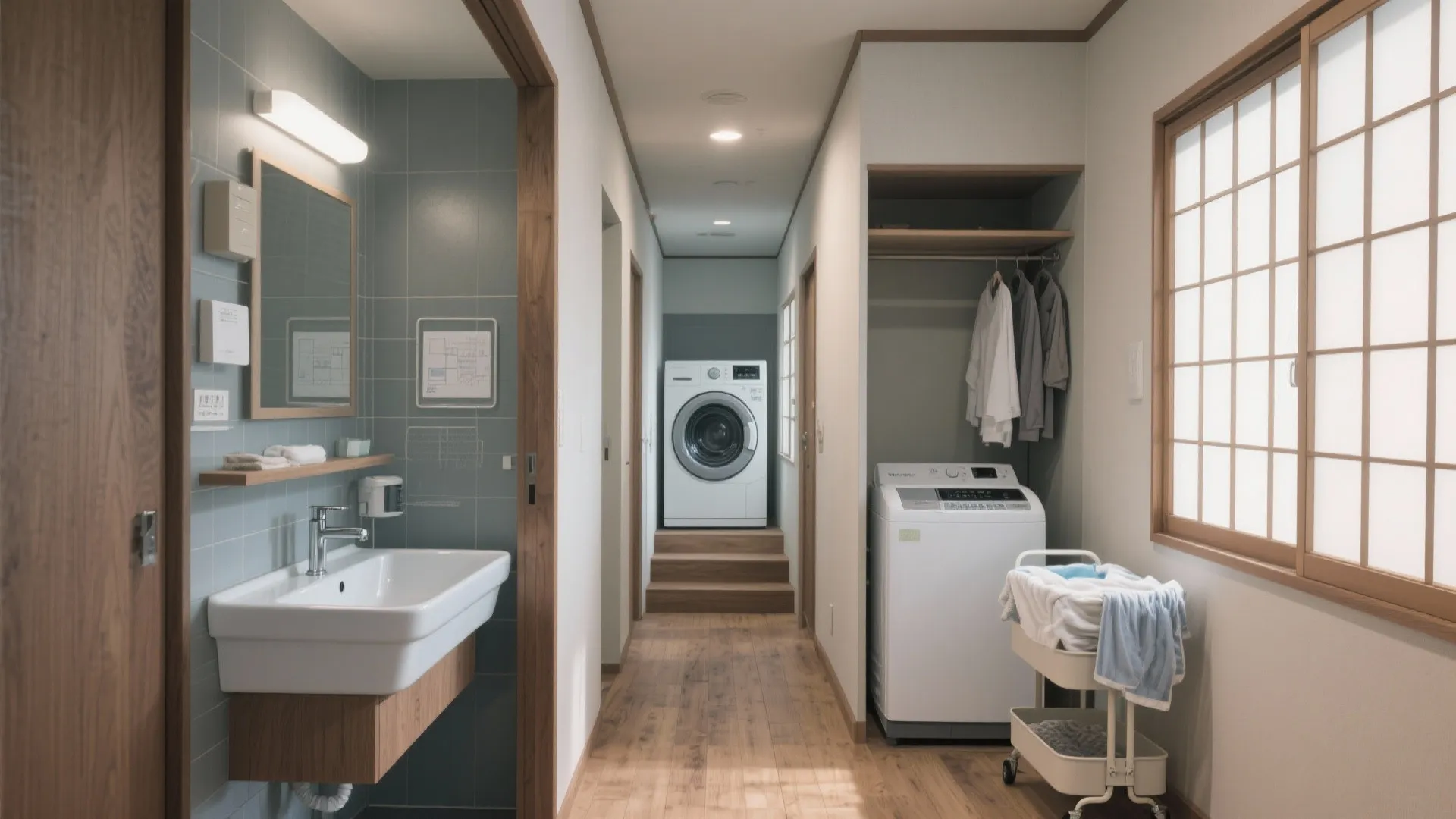 Tips 5: 家事の直列化で移動距離を半分に（動線計画）