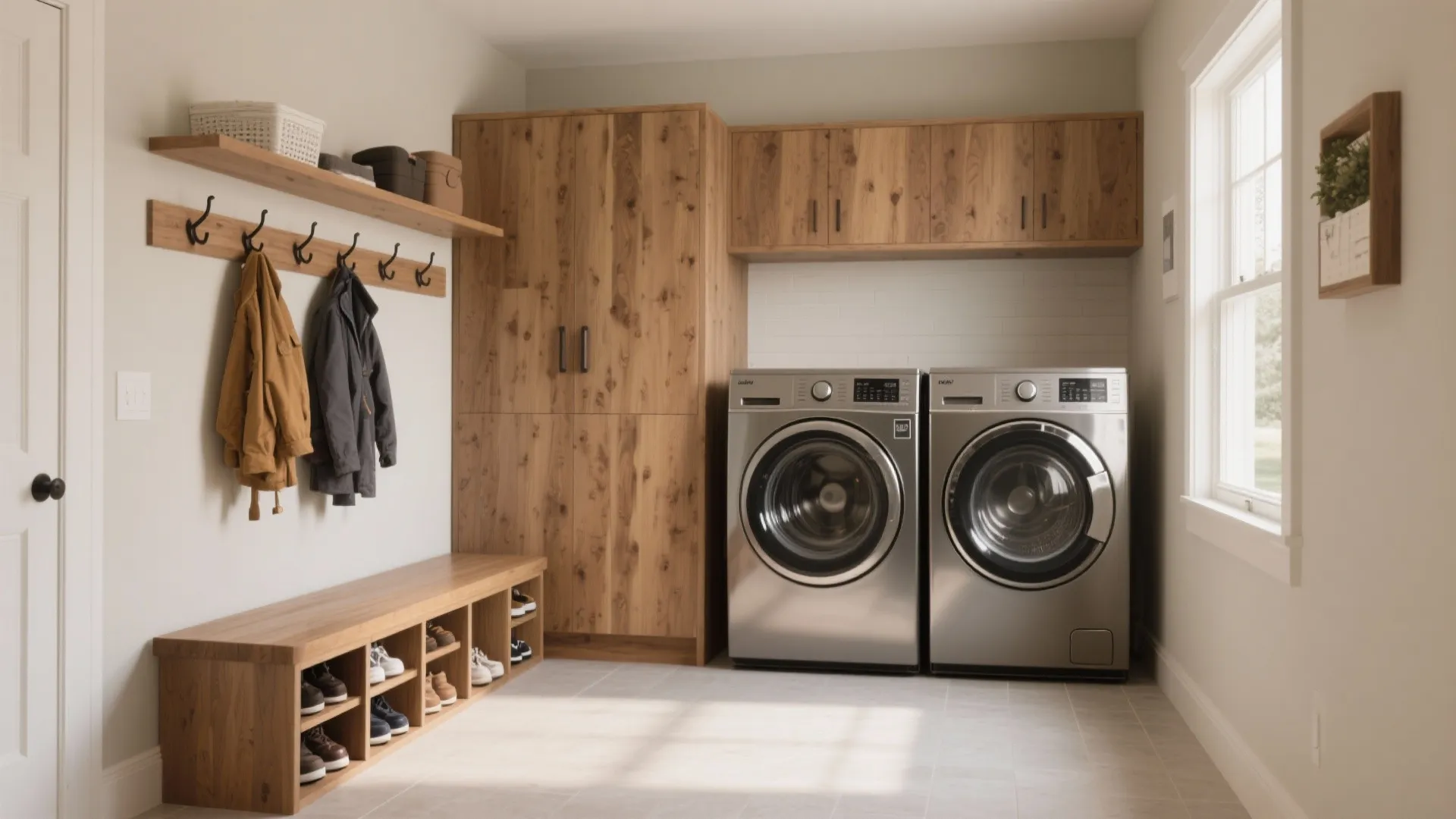 4. Combo Laundry & Mudroom