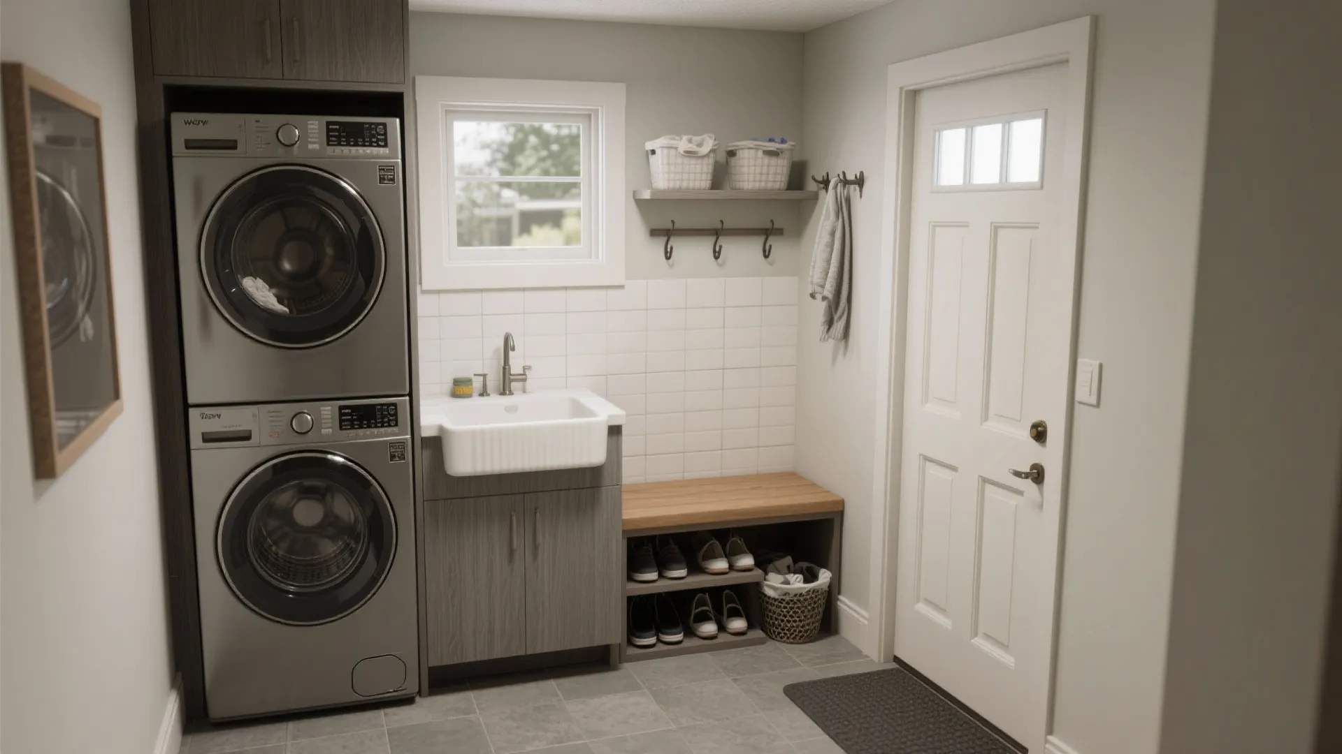 4. Multi-Function Laundry + Mudroom