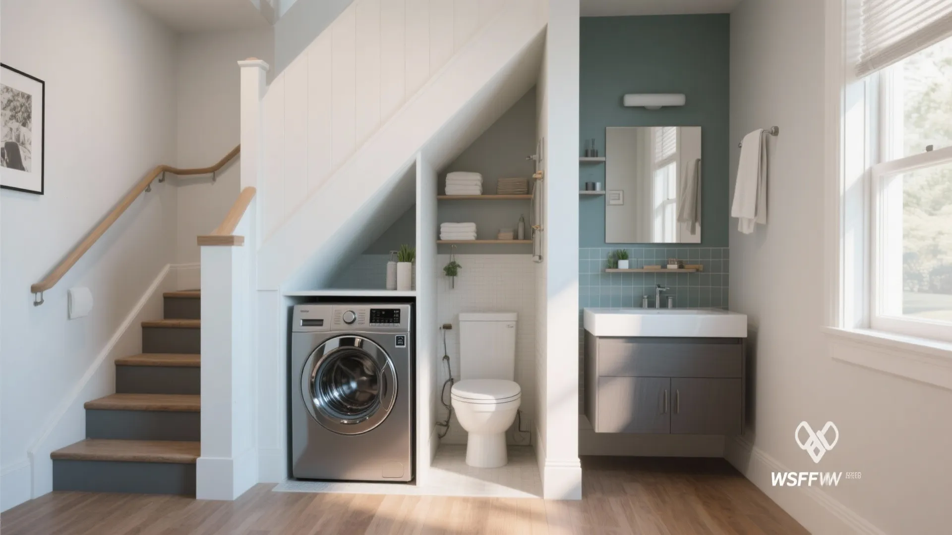 8. Integrated Laundry Nook