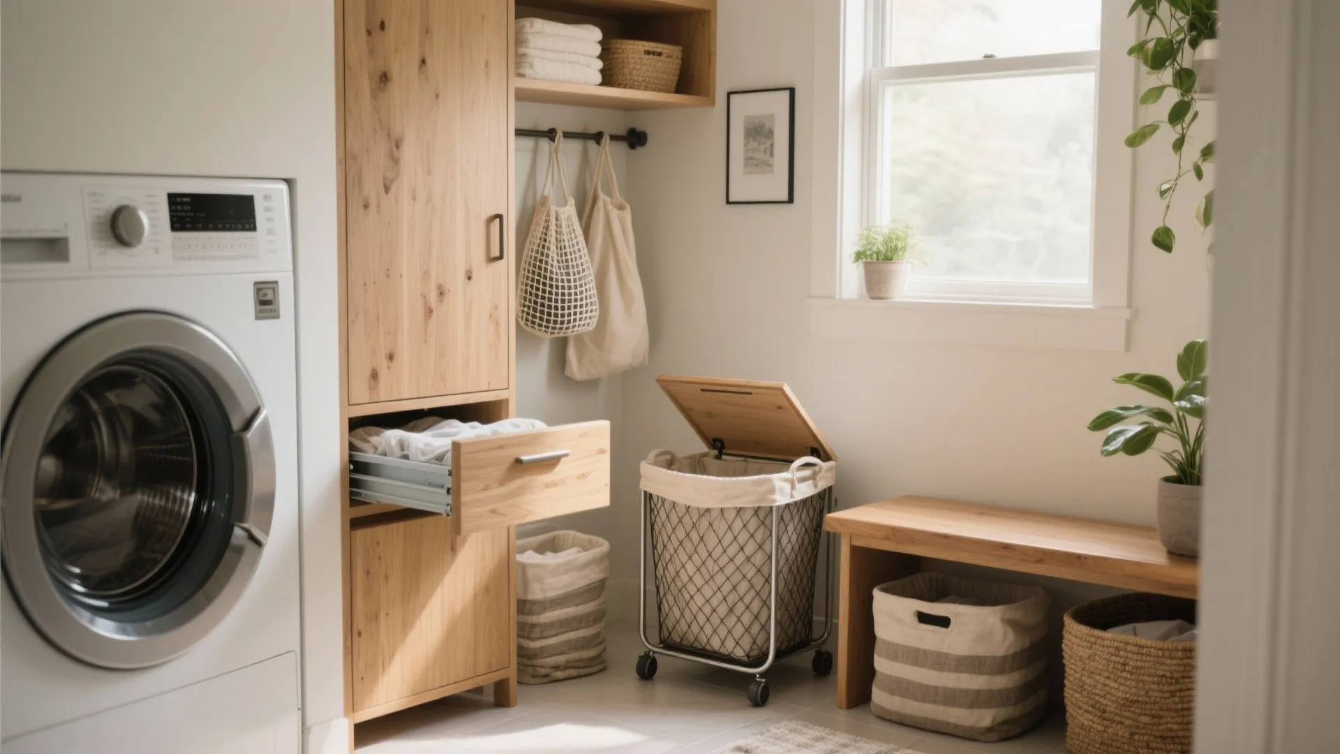 5 Laundry Basket Ideas for Small Spaces: Smart, stylish laundry basket ideas I use in small homes and apartments