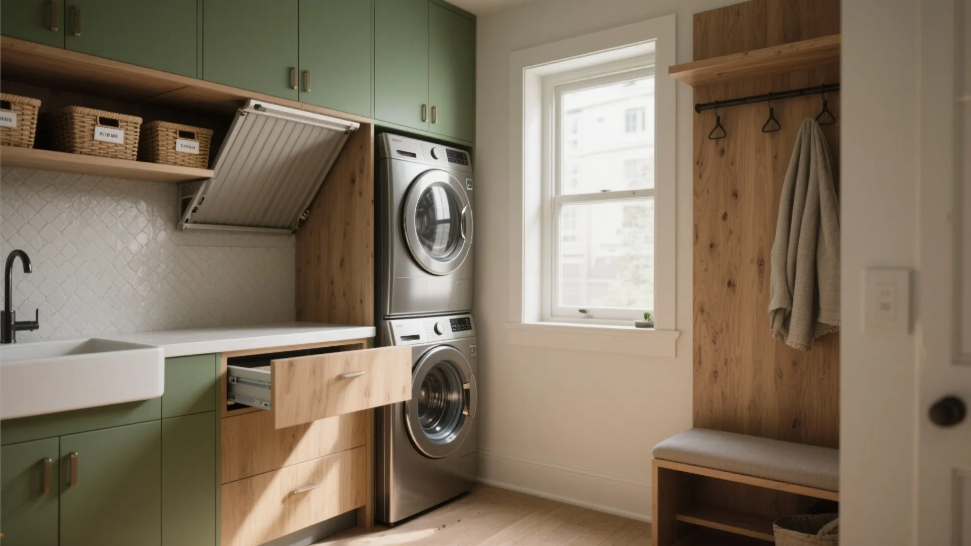 Laundry Room Ideas: 5 Small-Space Inspirations: Practical, stylish laundry room ideas I’ve used to maximize tiny spaces and keep laundry day pleasant