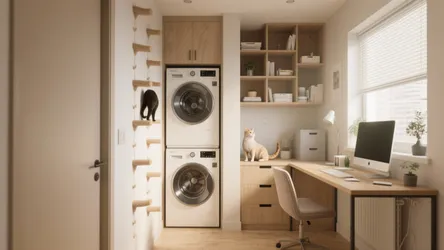 10 Small Laundry Room Office Ideas