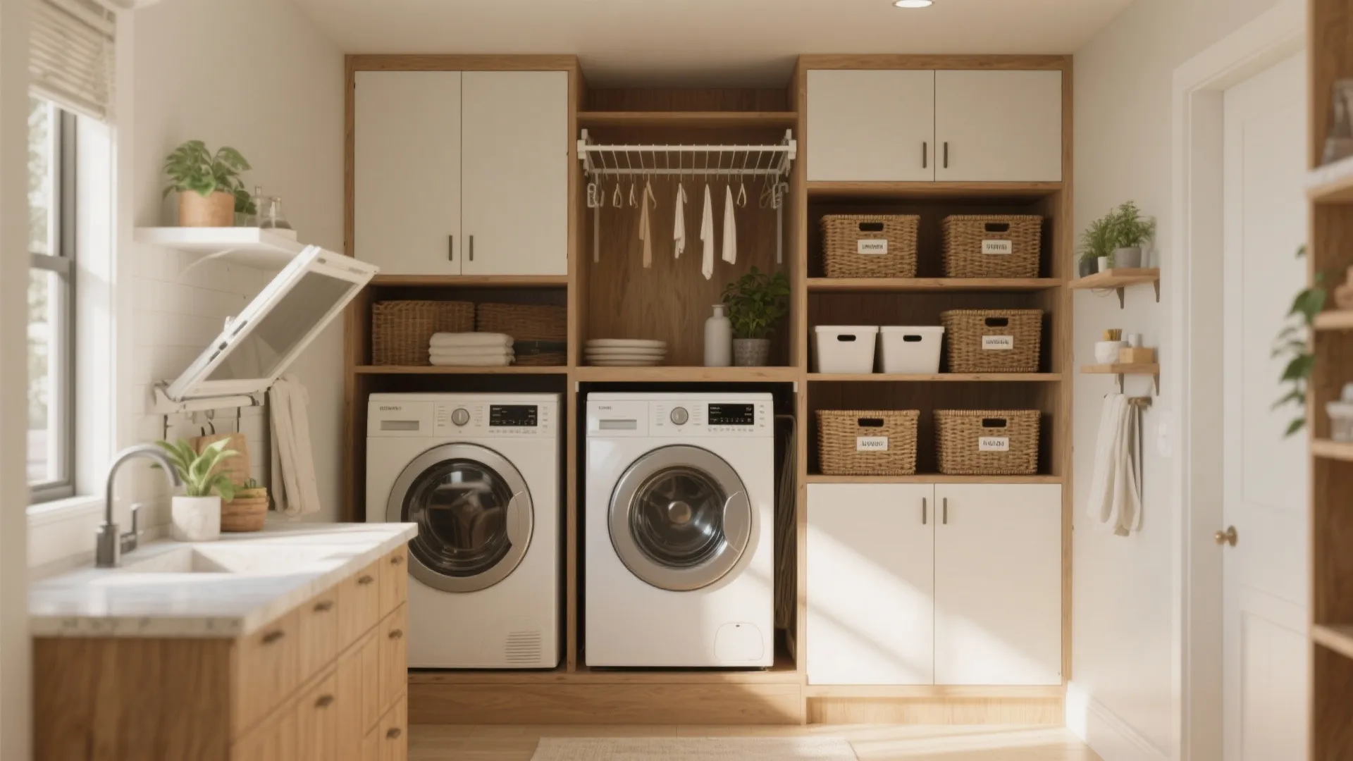 Laundry Room Ideas with Storage — 5 Smart Solutions: Creative, compact laundry room ideas that add storage and make small spaces feel organized and calm