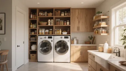 5 Smart Laundry Room Pantry Combo Ideas