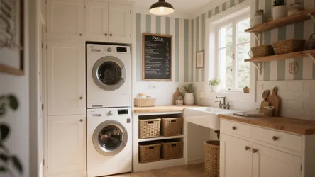 5 Wallpaper Laundry Room Ideas That Transform Small Spaces