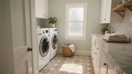 5 Laundry Room Tile Floor Ideas