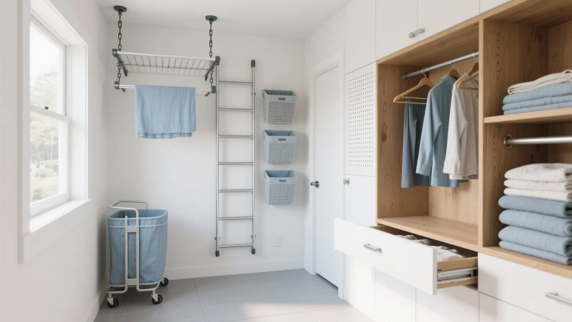 Laundry Room Rack Ideas: 5 Smart Solutions: Small laundry spaces? I’ll show you five rack ideas that squeeze big function into tiny rooms—based on real jobs and real mistakes I made.