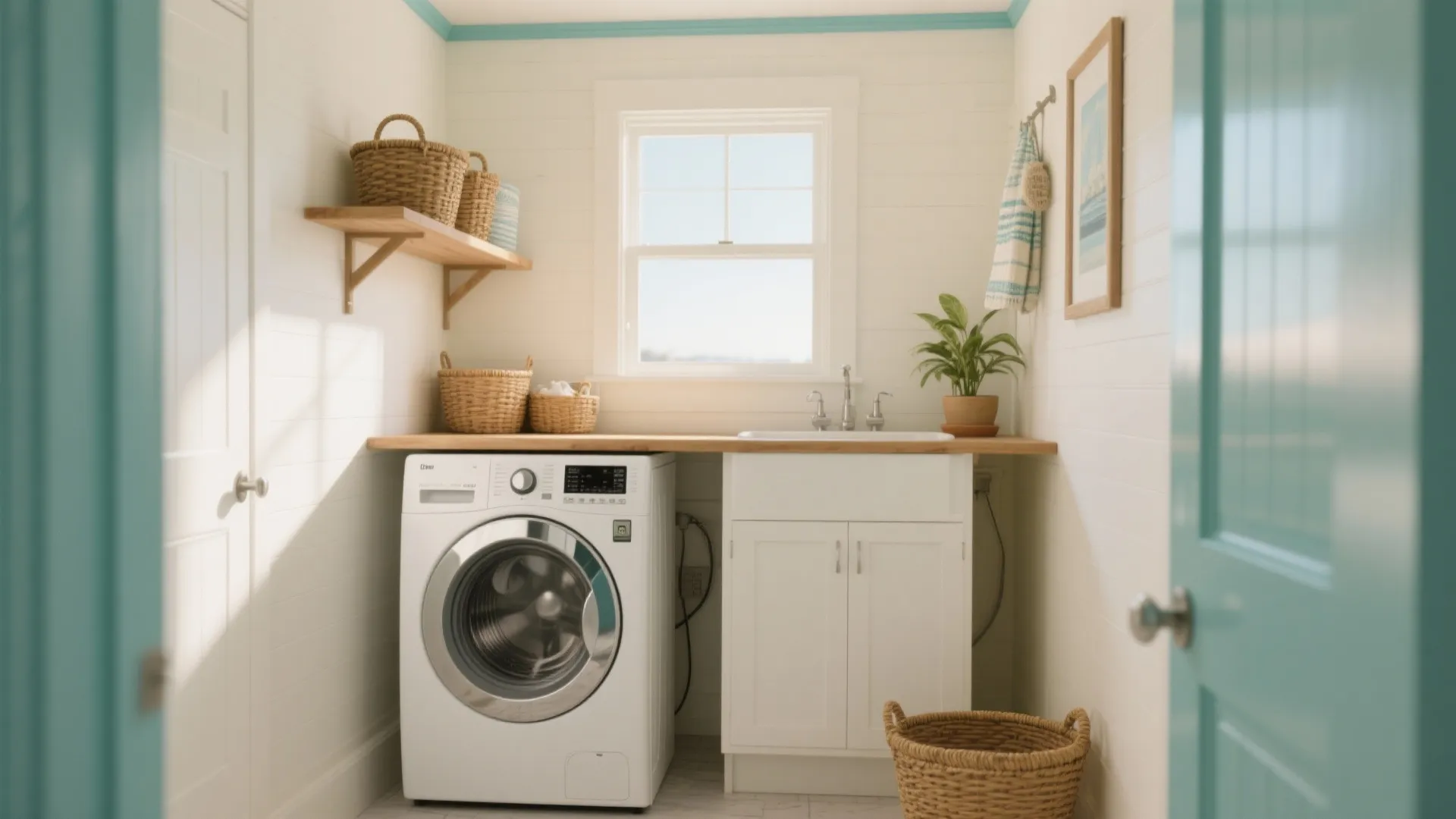Small Laundry Room Paint Ideas: 5 Color Fixes: Practical, budget-friendly paint ideas to make even the tiniest laundry room feel brighter and more functional