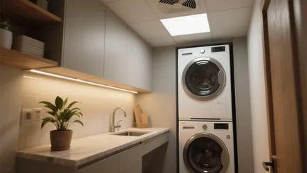 5 LED Light Fixture Ideas for Laundry Rooms