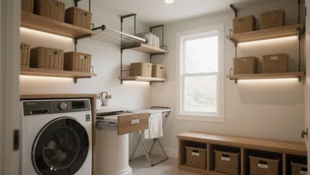 5 Laundry Room Shelving Ideas for Small Spaces