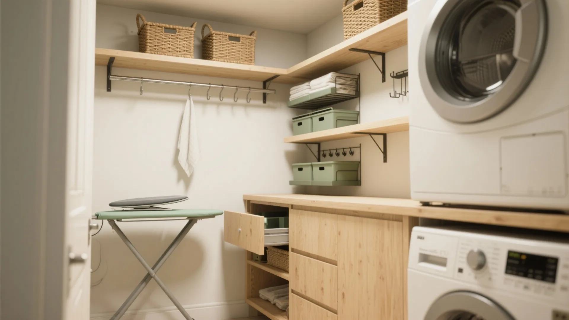Laundry Room Floating Shelf Ideas: 5 Tips: Practical, stylish floating shelf ideas for small laundry rooms from a pro designer