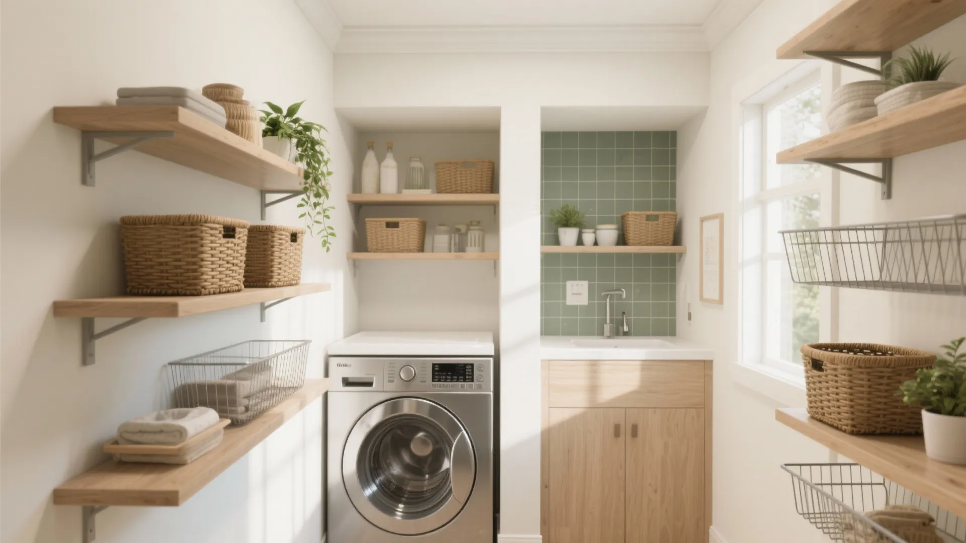 Laundry Room Shelves: 5 Smart Ideas: Small laundry, big storage — five shelf solutions I use in real projects