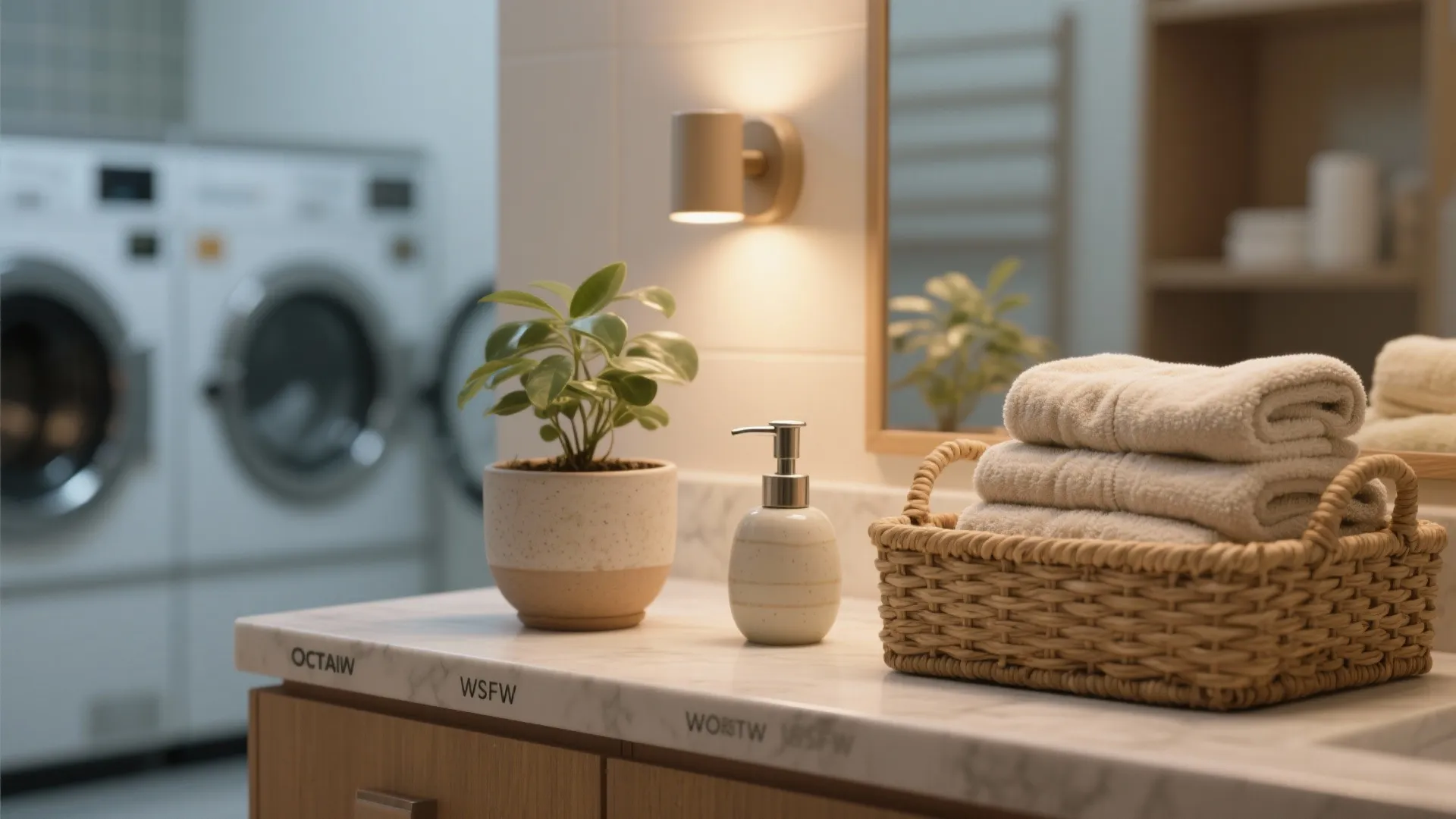 5. Make It Feel Like a Laundry Spa